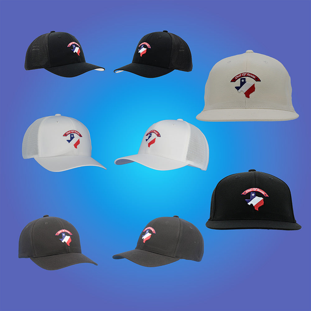 Texas TX Map Poiner Hats Collections