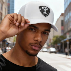 Texas Insignia – Metro Collection logo over a vibrant cityscape at night, featuring modern skyscrapers, bright lights, and urban energy reflecting Texas pride.