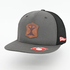Collection image for: 3 OOT. LEATHER PATCH TRUCKER HAT
