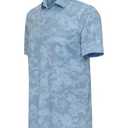 Texas-Inspired Monterey Performance Polo, adorned with the 3D TX-GOLF TG Logo.