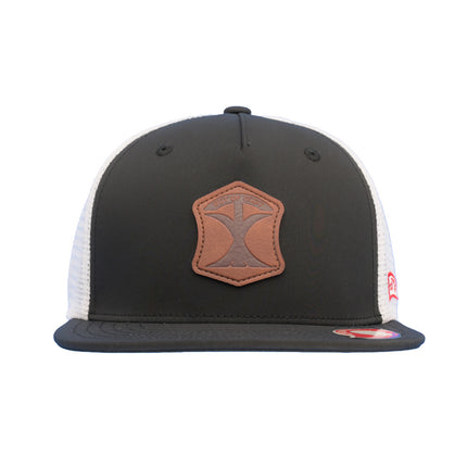 Pathfinder - Texas Pioneer - Black & White Trucker Hat