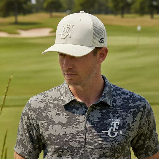 Maverick - Texas Golf - White Mesh Hat - 1WL