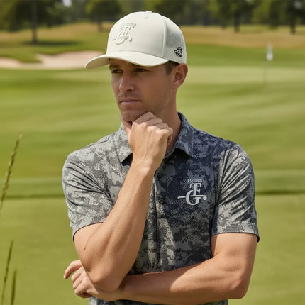 Maverick - Texas Golf - White Mesh Hat - 1WL