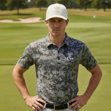 Maverick - Texas Golf - White Mesh Hat - 1WL