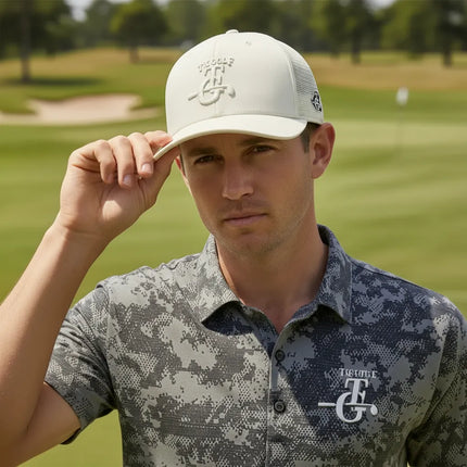 Maverick - Texas Golf - White Mesh Hat - 1WL