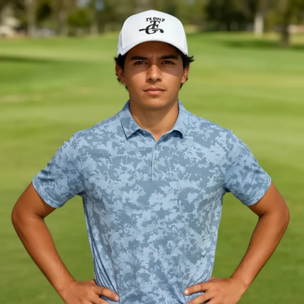 Maverick - Texas Golf - White Mesh Hat - 1BL