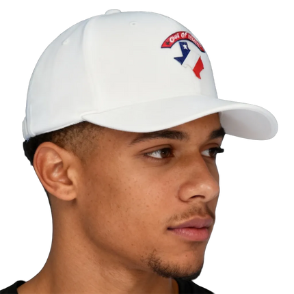 Republic - Texas Lone Star Map - White Hat