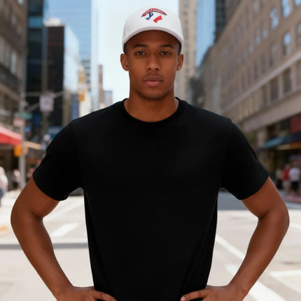 Republic - Texas Lone Star Map - White Hat