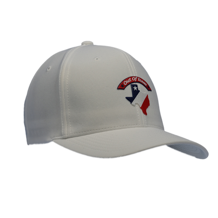 Republic - Texas Lone Star Map - White Hat