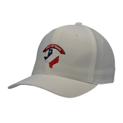 Republic - Texas Lone Star Map - White Hat