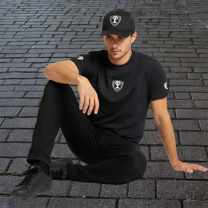 Tex Insugnia Logo Decorated On Flexfit 100M-Mesh Hat