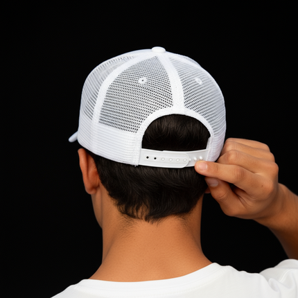 Texas Gear’s Insignia 3D Logo. Adorn on a FlexFit white mesh hat.