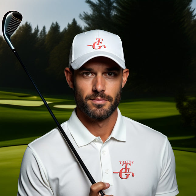 Texas Golf shirts come with the classic TX Golf 3D PU logo.