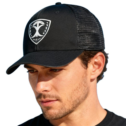 Tex Insugnia Logo Decorated On Flexfit 100M-Mesh Hat