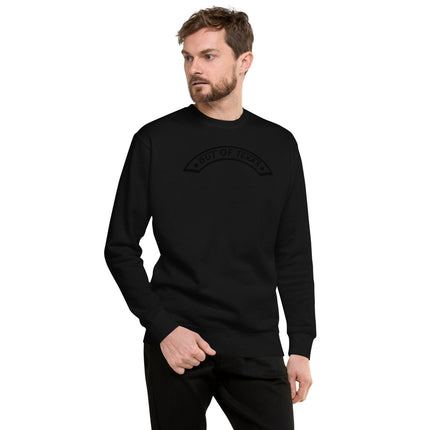 Out Of Texas Black / S Unisex Premium Sweatshirt Out_Of_Texas