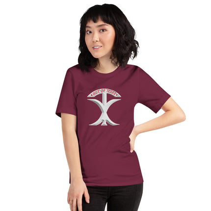 Out Of Texas Maroon / XS Unisex t-shirt Out_Of_Texas