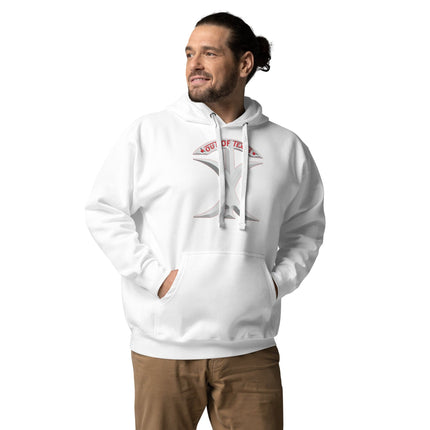 Out Of Texas White / S Unisex Hoodie Out_Of_Texas