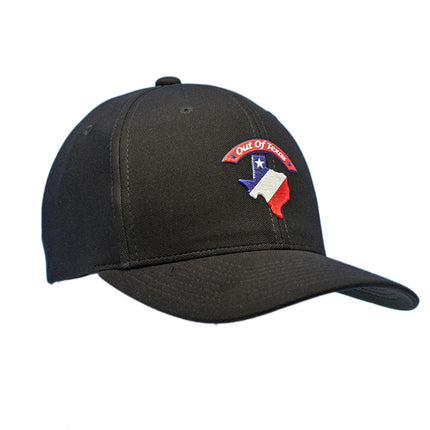 Republic - Texas Lone Star Map - Black Hat