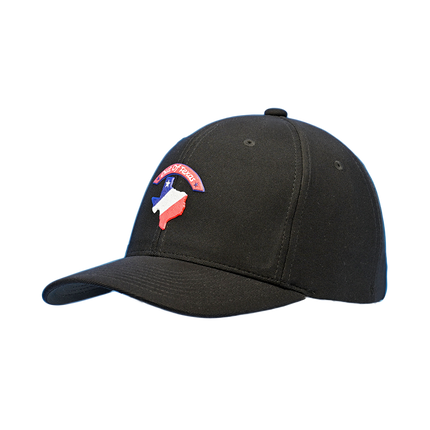 Republic - Texas Lone Star Map - Black Hat