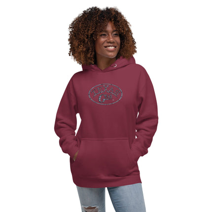 Texas Gear Hoodie Maroon / S Unisex Hoodie Out_Of_Texas