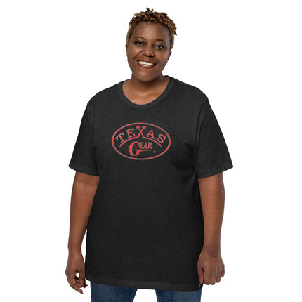 Texas Gear Ladies Tees Black Heather / XS Texas Gear Ladies T-Shirt Out_Of_Texas