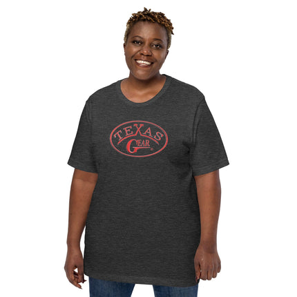 Texas Gear Ladies Tees Dark Grey Heather / XS Texas Gear Ladies T-Shirt Out_Of_Texas