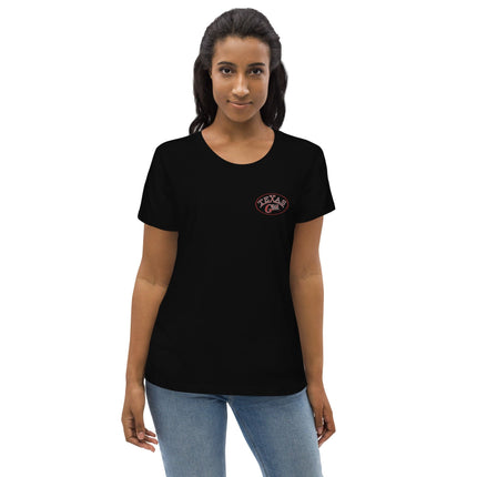 Texas Gear Ladies Tees Texas Gear Women's Fitted Eco T-Shirt Out_Of_Texas