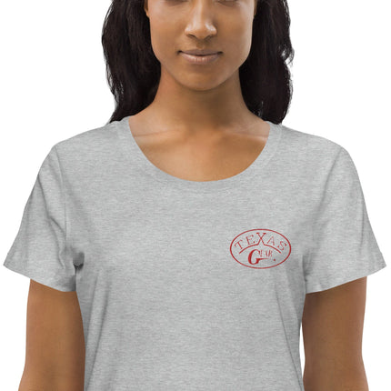 Texas Gear Ladies Tees Texas Gear Women's Fitted Eco T-Shirt Out_Of_Texas