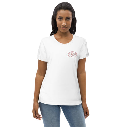 Texas Gear Ladies Tees Texas Gear Women's Fitted Eco T-Shirt Out_Of_Texas