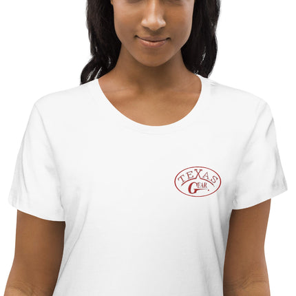 Texas Gear Ladies Tees Texas Gear Women's Fitted Eco T-Shirt Out_Of_Texas