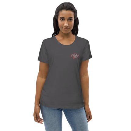 Texas Gear Ladies Tees Texas Gear Women's Fitted Eco T-Shirt Out_Of_Texas