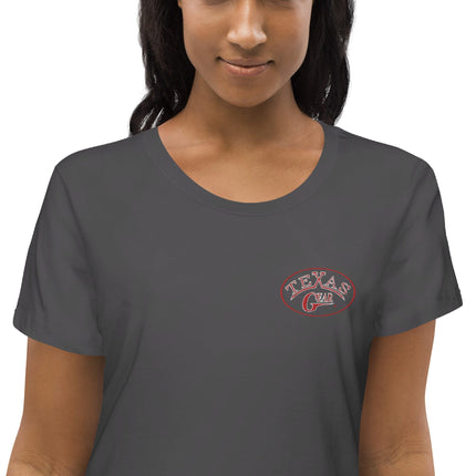 Texas Gear Ladies Tees Texas Gear Women's Fitted Eco T-Shirt Out_Of_Texas