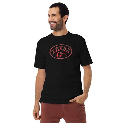 Texas Gear T-Shirt Black / S Texas Gear Men’s Premium Heavyweight T-Shirts Out_Of_Texas