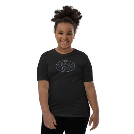 Texas Gear T-Shirt Black / S Youth Short Sleeve T-Shirt Out_Of_Texas