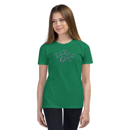 Texas Gear T-Shirt Kelly / S Youth Short Sleeve T-Shirt Out_Of_Texas