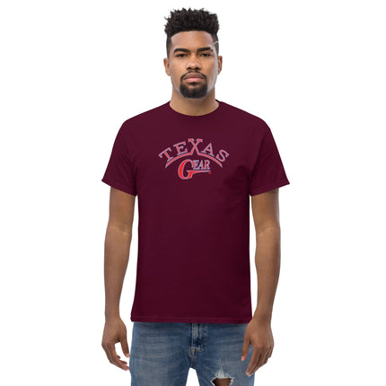 Texas Gear T-Shirt Maroon / S Texas Gear Men's Classic T-Shirt Out_Of_Texas