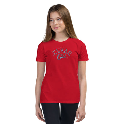 Texas Gear T-Shirt Red / S Youth Short Sleeve T-Shirt Out_Of_Texas