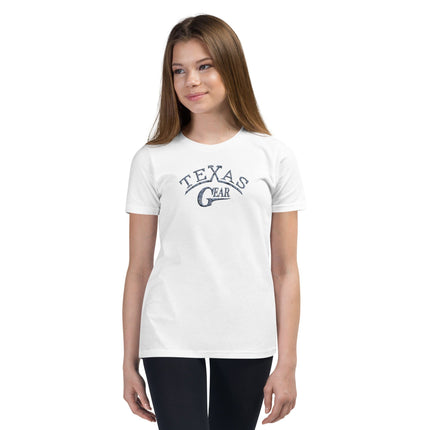 Texas Gear T-Shirt White / S Youth Short Sleeve T-Shirt Out_Of_Texas