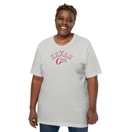 Texas Gear Texas Gear Ladies Tees Athletic Heather / XS Texas Gear Ladies T-Shirt Out_Of_Texas