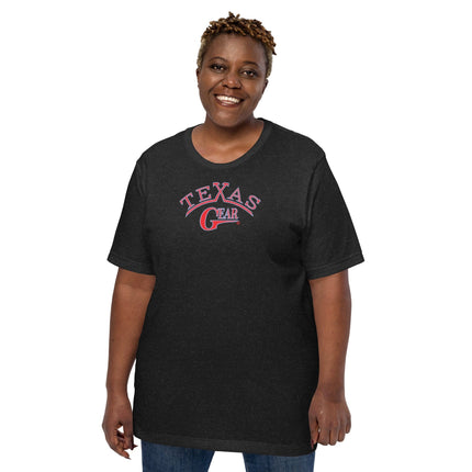 Texas Gear Texas Gear Ladies Tees Black Heather / XS Texas Gear Ladies T-Shirt Out_Of_Texas