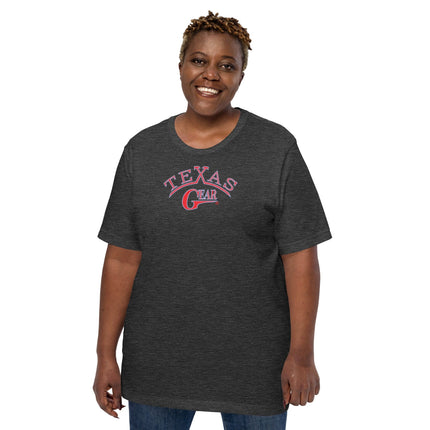 Texas Gear Texas Gear Ladies Tees Dark Grey Heather / XS Texas Gear Ladies T-Shirt Out_Of_Texas