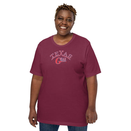 Texas Gear Texas Gear Ladies Tees Maroon / XS Texas Gear Ladies T-Shirt Out_Of_Texas