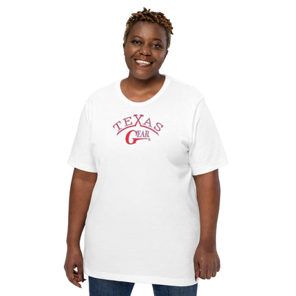 Texas Gear Texas Gear Ladies Tees White / XS Texas Gear Ladies T-Shirt Out_Of_Texas