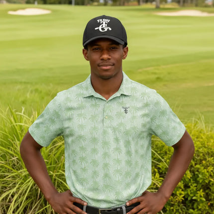 Maverick - Texas Golf - Black Mesh Hat - LW1